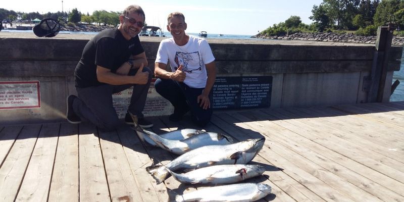 Lake Ontario Fishing Charter | Weekday Trips 4 Persons Max